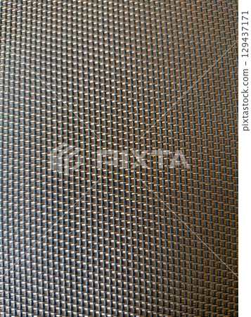 Woven textile in a minimalist style in brown and beige colors, representing texture and natural materials for background use with copy space Woven textile in a minimalist style in brown and beige colors, representing texture and natural materials for background use with copy space 129437171