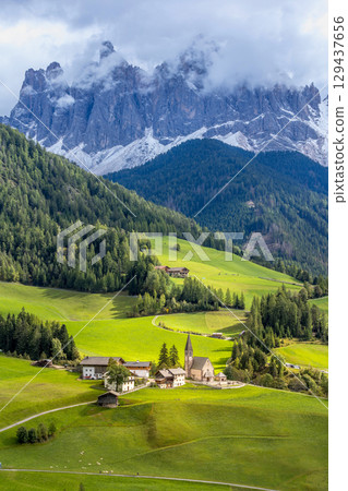 St. Magdalena Santa Maddalena Dolomites, Italy St. Magdalena Santa Maddalena Dolomites, Italy 129437656