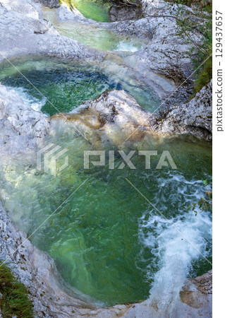 Pools of Cadini del Brenton, Dolomites, Italy 129437657