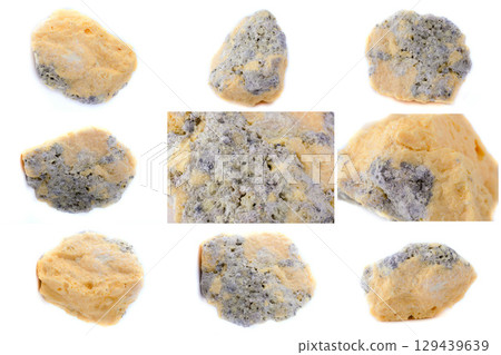 Collection of stone mineral Sulfur Collection of stone mineral Sulfur 129439639
