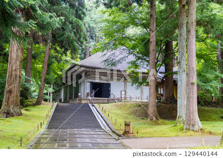 世界遺產中尊寺金堂的殿堂 129440144