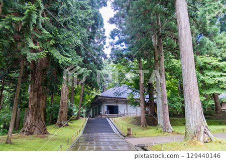 世界遺產中尊寺金堂的殿堂 世界遺產中尊寺金堂的殿堂 129440146