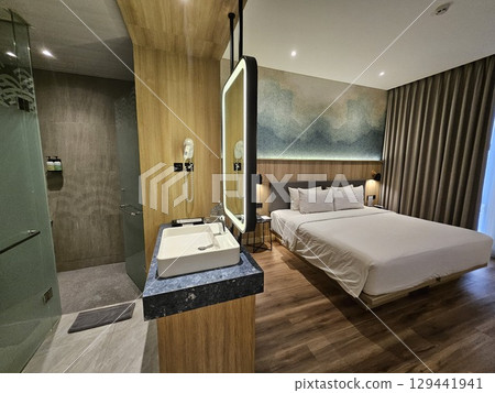 this is bedroom interior this is bedroom interior 129441941