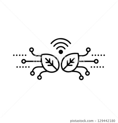 Digital Agriculture Technology. Smart Farming with Wireless Sensor. 129442180