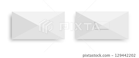 Tents top view. Gazebo umbrellas in rectangle shape. Event, street market or cafe terrace sunshades. Shop canopy mockups isolated on white background. Vector realistic illustration 129442202