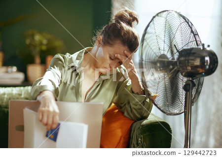Overwhelmed by Summer Heat and Responsibilities 129442723