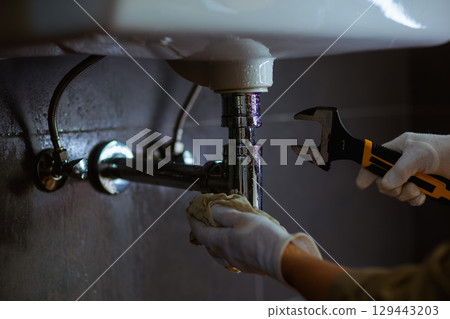 DIY Plumbing Repair 129443203