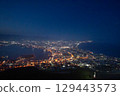 Night view of 1 million dollars seen from Hakodate mountain viewing platform 129443573