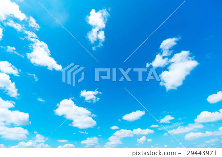 Blue sky and clouds Blue sky and clouds 129443971