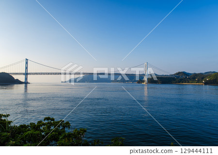 島波海道上從2級輕便摩托車上看到的風景 島波海道上從2級輕便摩托車上看到的風景 129444111