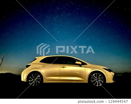 Summer starry sky and Corolla Sport Summer starry sky and Corolla Sport 129444547