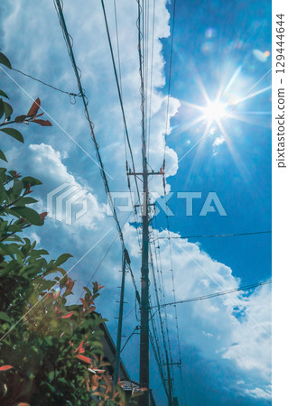 夏日的天空 夏日的天空 129444644