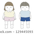 Girls and boys 129445093