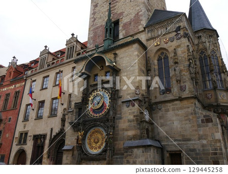 Prague astronomical clock Prague astronomical clock 129445258