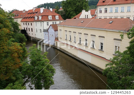 Canal in the Malá Strana district of Prague Canal in the Malá Strana district of Prague 129445263