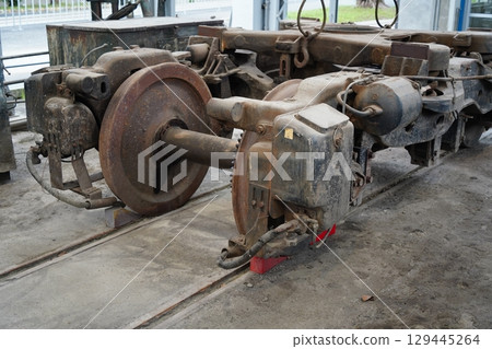 Train bogies Train bogies 129445264
