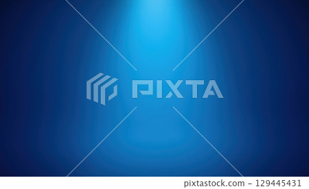 Creative Presentation Background With Minimal Blue Studio Lighting 129445431