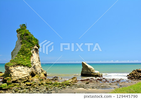 夫婦岩，千葉縣房總市 129445790