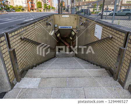 淺草橋路口地下道C2出口（東京都中央區） 129446527