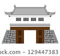 日本城堡櫓門 129447383