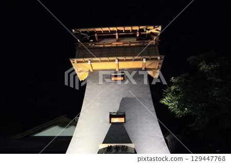 Shuzenji Onsen Hakoyu night view 129447768