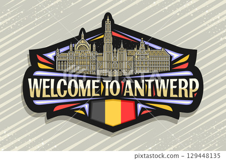 Vector logo for Antwerp 129448135