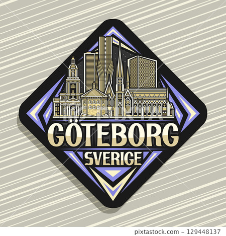 Vector logo for Goteborg Vector logo for Goteborg 129448137