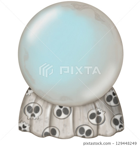 Happy Halloween set with Kawaii ghost, pumpkins, bat and decoration carnival elements. Mystical magical collection clipart. Trendy modern hand drawn. Happy Halloween set with Kawaii ghost, pumpkins, bat and decoration carnival elements. Mystical magical collection clipart. Trendy modern hand drawn. 129448249