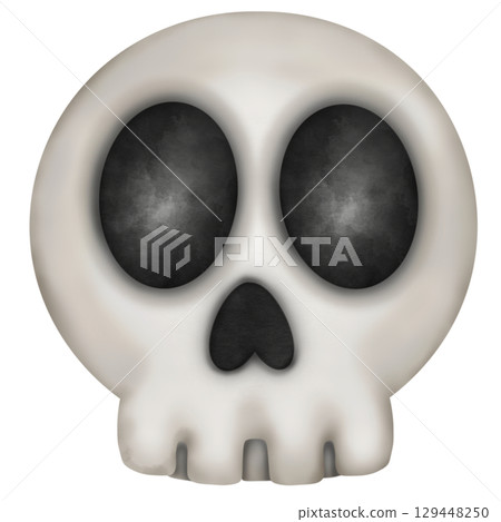 Happy Halloween set with Kawaii ghost, pumpkins, bat and decoration carnival elements. Mystical magical collection clipart. Trendy modern hand drawn. Happy Halloween set with Kawaii ghost, pumpkins, bat and decoration carnival elements. Mystical magical collection clipart. Trendy modern hand drawn. 129448250