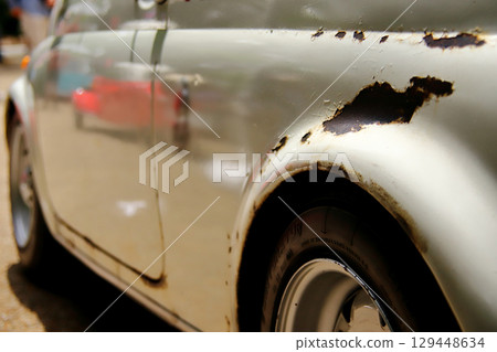 Retro car rust Retro car rust 129448634