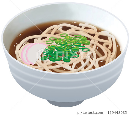 看起來很美味的烏冬面 看起來很美味的烏冬面 129448985