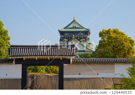 大阪城鮮綠 129449535