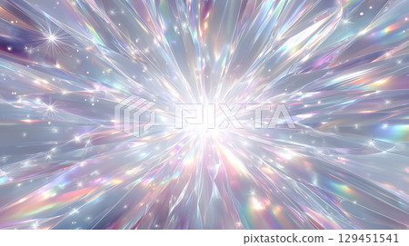 Radiating, fantastic pastel rays Radiating, fantastic pastel rays 129451541