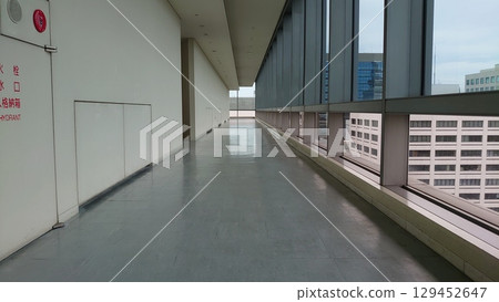 A long corridor A long corridor 129452647