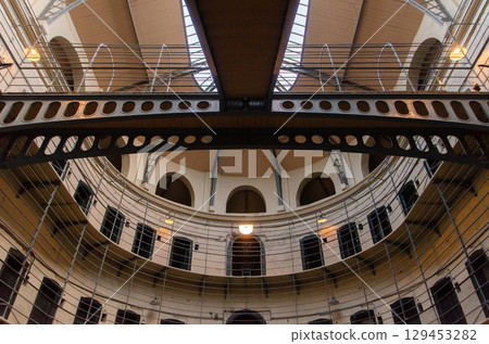 Top view of Kilmainham Gaol, Dublin (Ireland) Top view of Kilmainham Gaol, Dublin (Ireland) 129453282