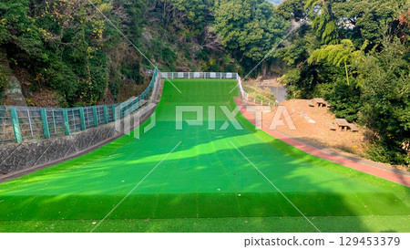 Grass ski resort in Tara Town, Saga Prefecture Grass ski resort in Tara Town, Saga Prefecture 129453379