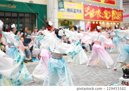 Yosakoi Dance in Obiyamachi Yosakoi Dance in Obiyamachi 129453382