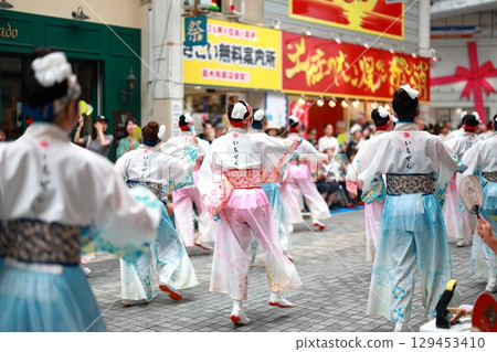Yosakoi Dance in Obiyamachi 129453410