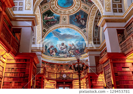 Library at the national assembly, Paris, France Library at the national assembly, Paris, France 129453781
