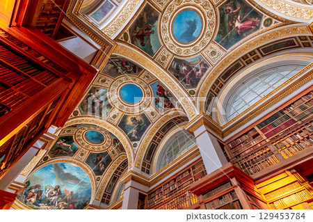 Library at the national assembly, Paris, France 129453784