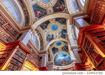 Library at the national assembly, Paris, France 129453789