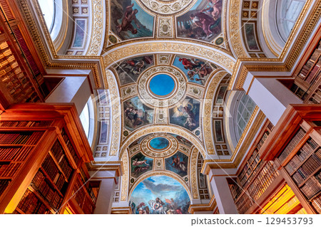 Library at the national assembly, Paris, France 129453793