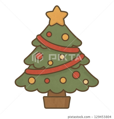 簡單的聖誕樹 129453804