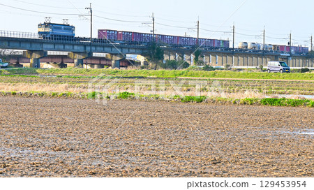 Freight train of Kashima Line 129453954