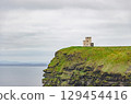 Cliffs of Moher - O'Brien's Tower on the cliffs (Ireland) 129454416