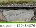 Brú na Bóinne, decorative stone of Newgrange (Ireland) 129454876