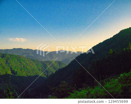 Oboke and Koboke scenery Oboke and Koboke scenery 129455699