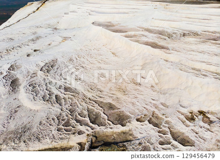 Natural travertine terraces with hot springs in Pamukkale, Turkey Natural travertine terraces with hot springs in Pamukkale, Turkey 129456479