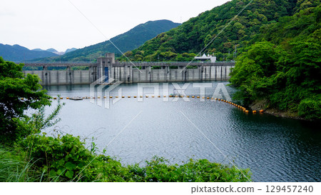Inunaki Dam in Inunaki, Miyawaka City, Fukuoka Prefecture Inunaki Dam in Inunaki, Miyawaka City, Fukuoka Prefecture 129457240