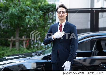 司機白手套 129458474